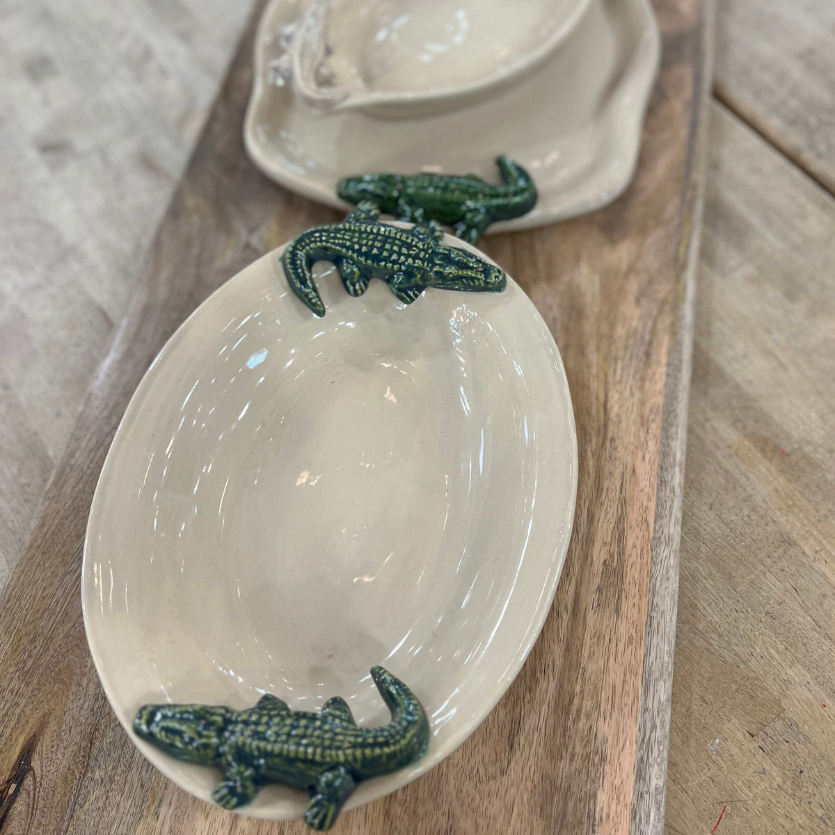 Slip Into Clay Slip Into Clay Alligator Bowl - Little Miss Muffin Children & Home