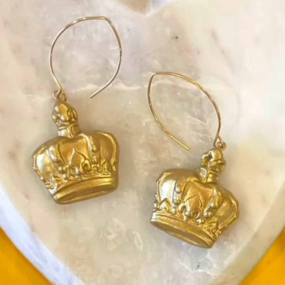 Carol Cassisa Carol Cassisa Nouvelle Couronne Earrings - Little Miss Muffin Children & Home