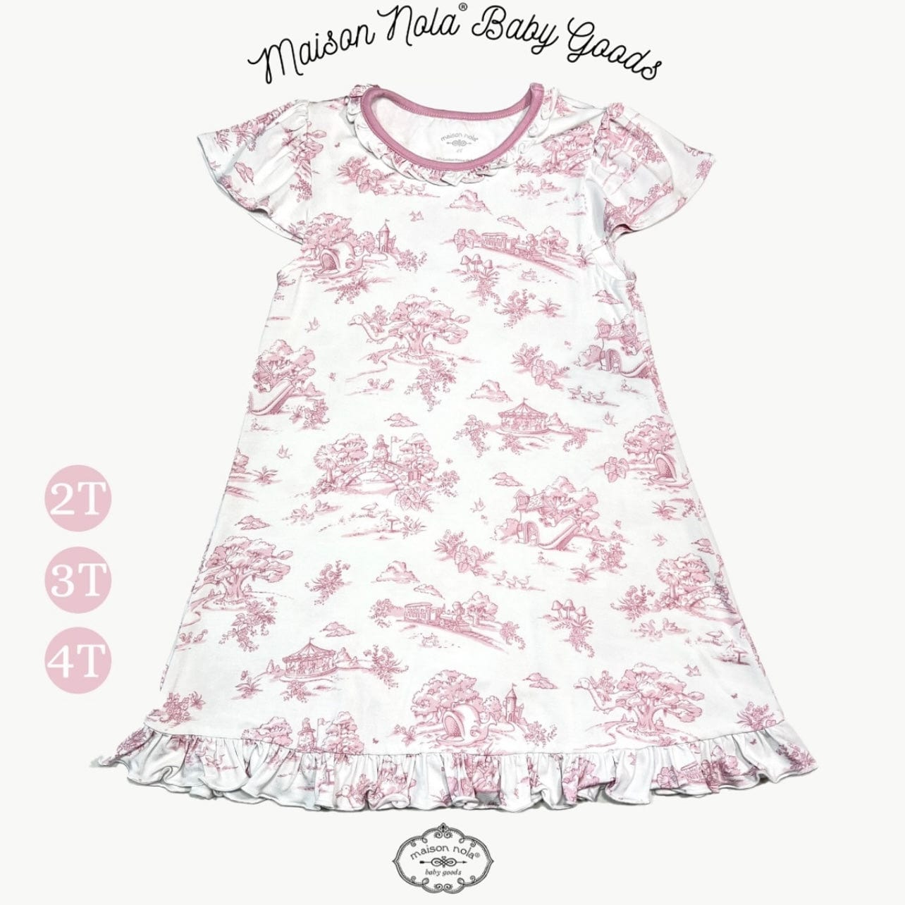 Maison Nola Maison Nola Storyland Girl Gown - Little Miss Muffin Children & Home