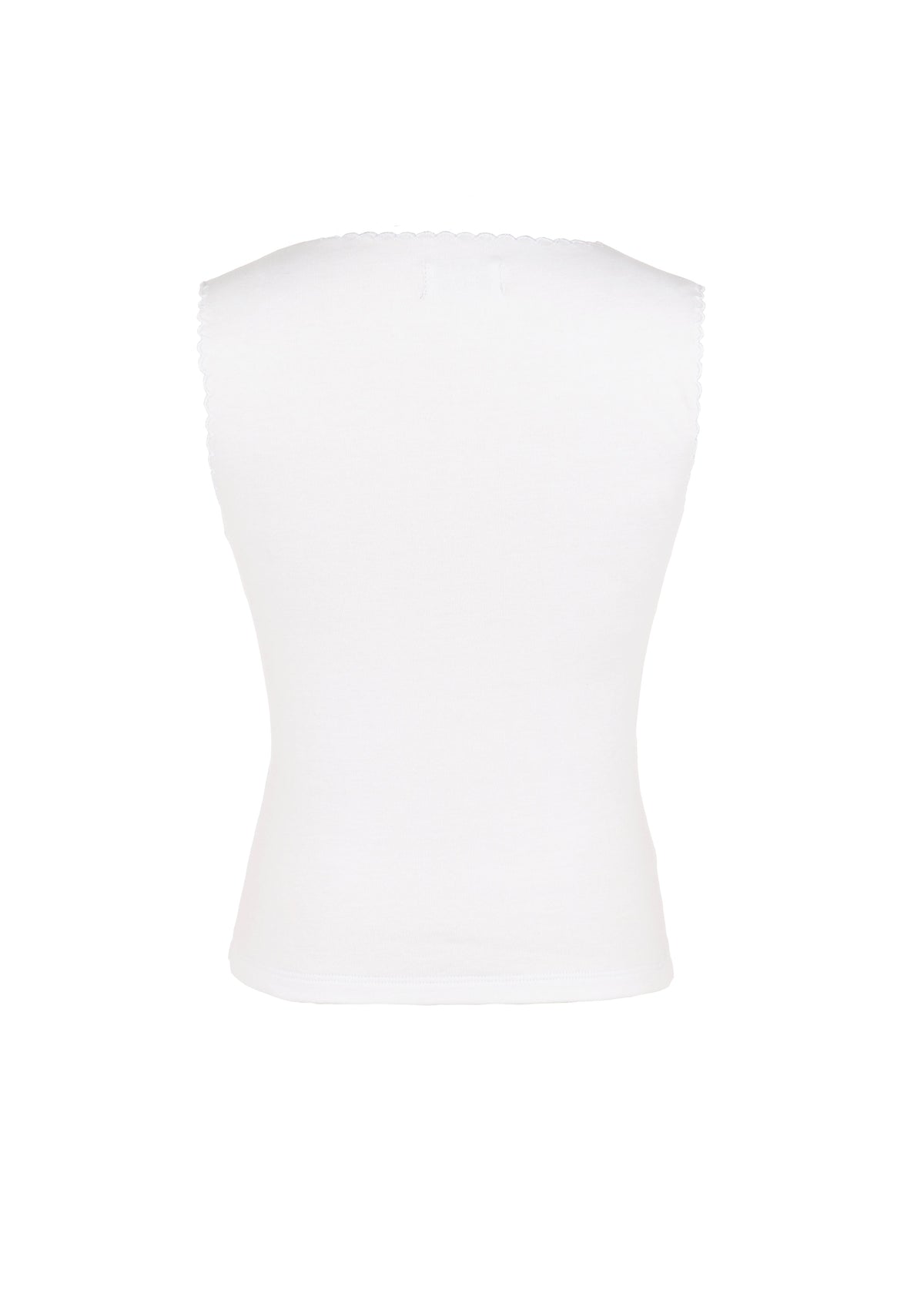Casero & Associates White The Emily Top - Little Miss Muffin Children & Home