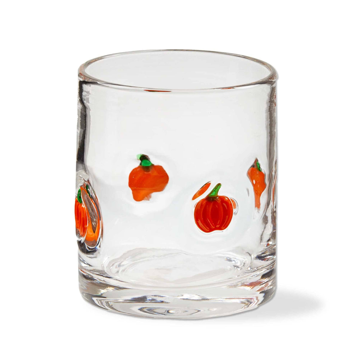 Halloween Pumpkin Double Old Fashion Glass