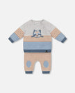 Deux Par Deux Deux Par Deux Baby Top & Pants Knit Set, Oatmeal - Little Miss Muffin Children & Home