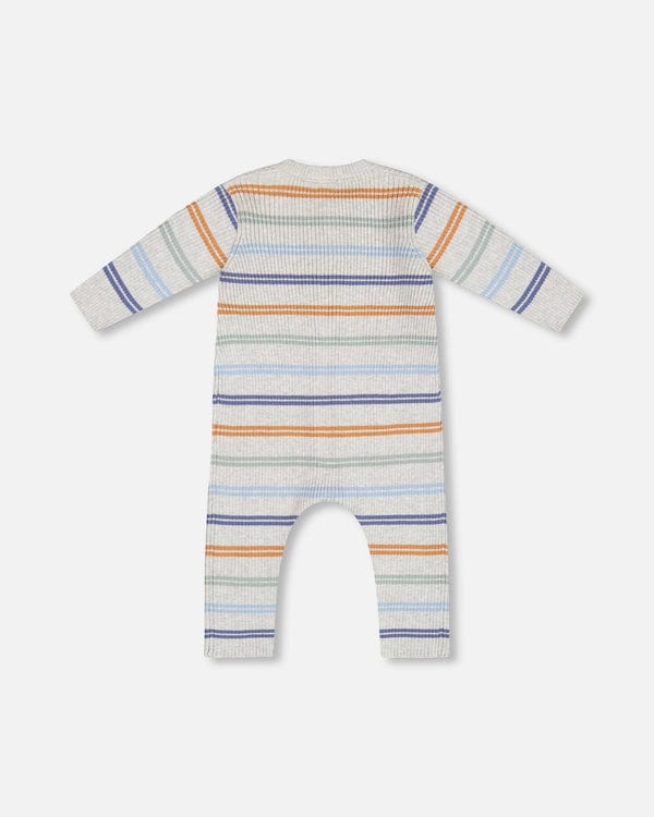 Deux Par Deux Deux Par Deux Baby Knit Jumpsuit, Oatmeal - Little Miss Muffin Children & Home
