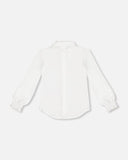 Deux Par Deux White Long Sleeve Shirt