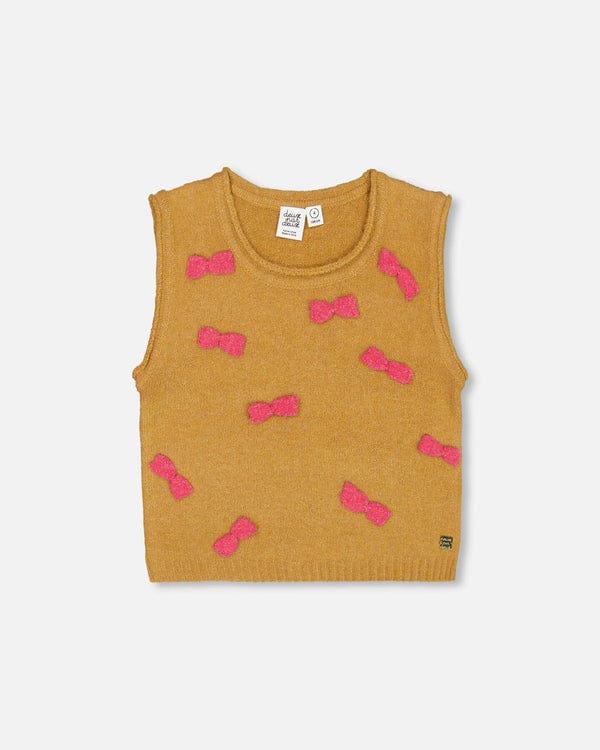 Deux Par Deux Deux Par Deux Knit Vest - Little Miss Muffin Children & Home