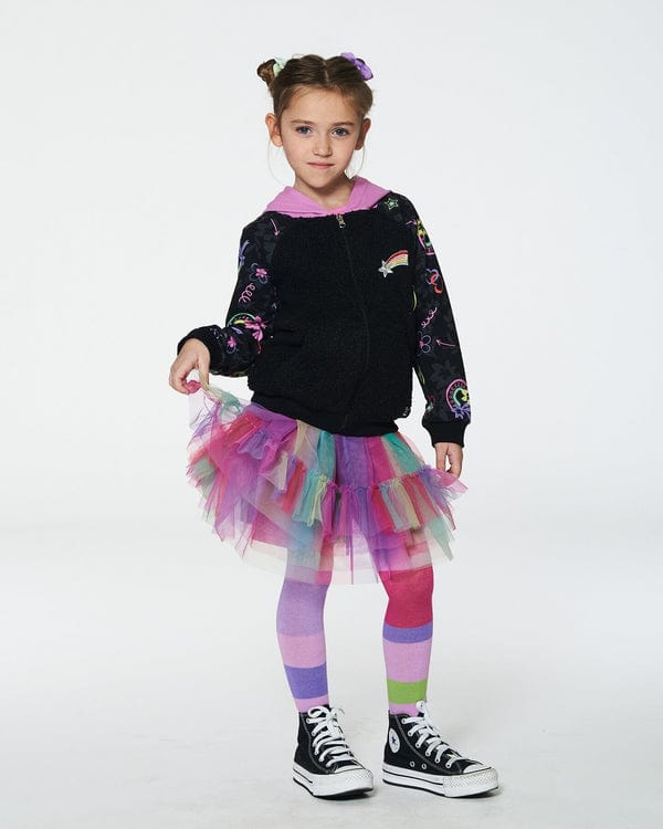 Deux Par Deux Deux Par Deux Rainbow Tulle Skirt - Little Miss Muffin Children & Home
