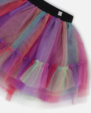 Deux Par Deux Rainbow Tulle Skirt