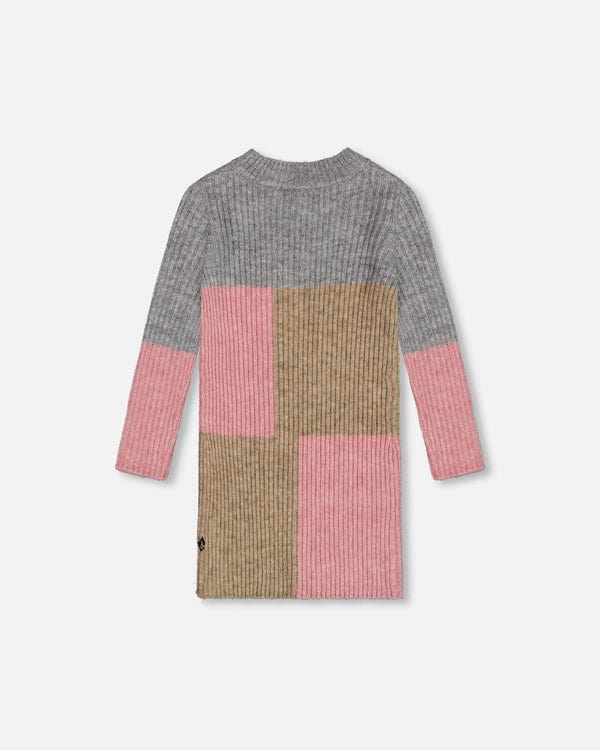 Deux Par Deux Deux Par Deux Color Block Sweater Dress - Little Miss Muffin Children & Home