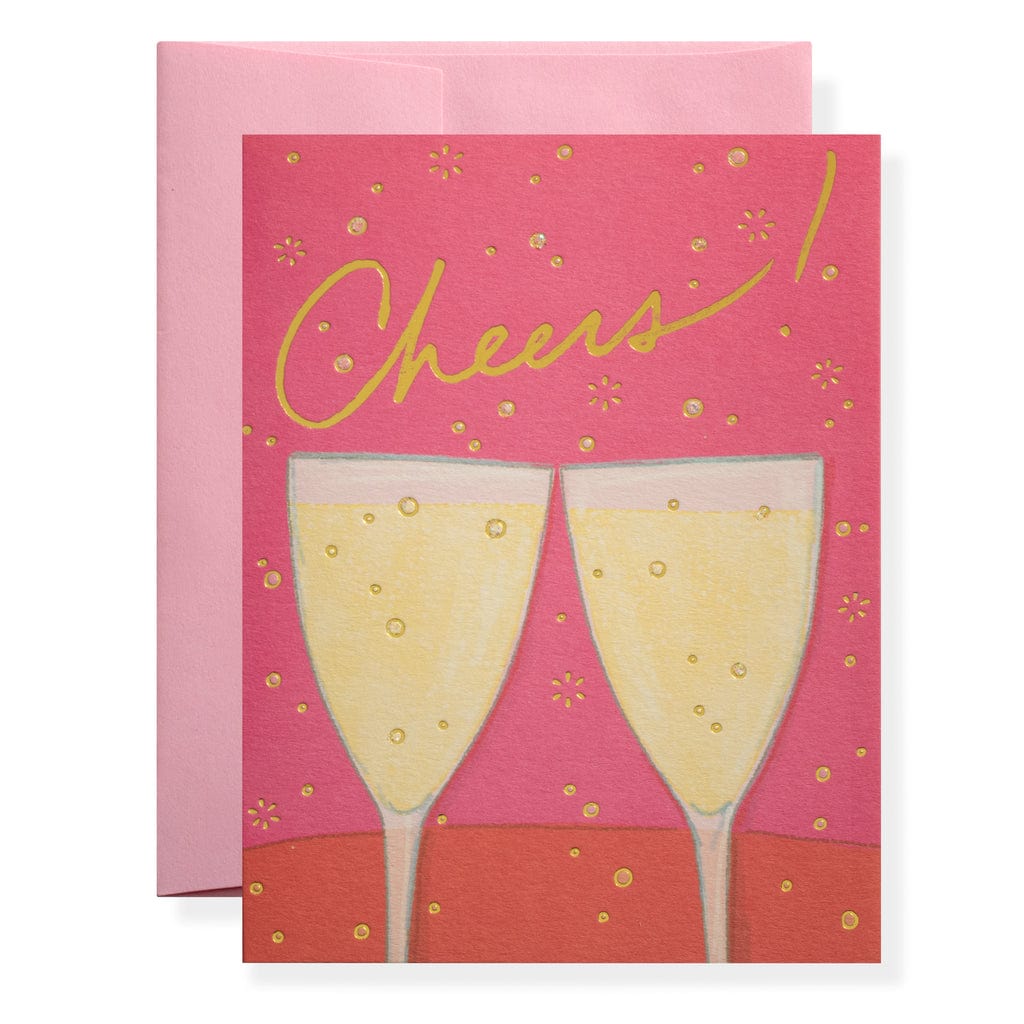 Karen Adams Designs Karen Adams Designs Pink Cheers Greeting Card - Little Miss Muffin Children & Home