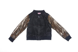 Joyous and Free Joyous and Free Girl's Glitz Bomber Jacket - Little Miss Muffin Children & Home