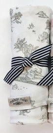 Maison Nola Storyland Toile Stretch Swaddle Blanket - Little Miss Muffin Children & Home