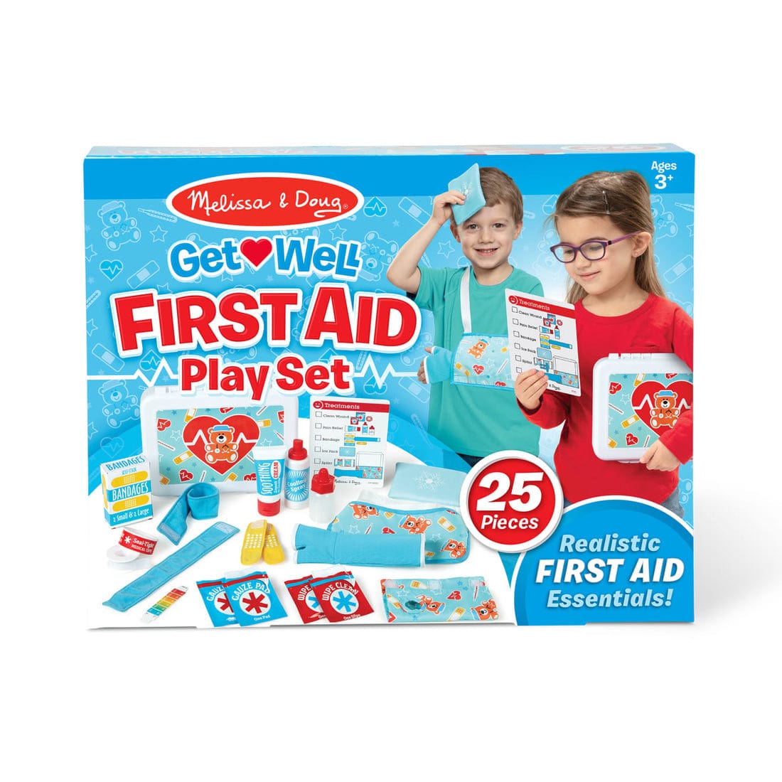 Melissa & Doug Melissa & Doug Get Well First Aid Kit Play Set - Little Miss Muffin Children & Home