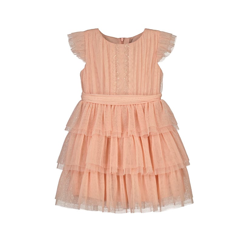 Mayoral Usa Inc Mayoral Pleated Tulle Dress - Little Miss Muffin Children & Home