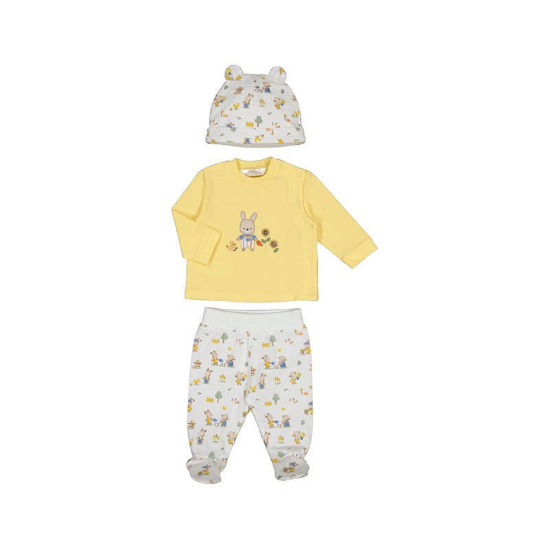 Mayoral Usa Inc Mayoral 3-Piece Set with Hat in Sunny - Little Miss Muffin Children & Home