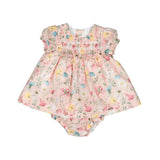 Mayoral Usa Inc Mayoral Smocked Floral Print Dress with Bloomers - Little Miss Muffin Children & Home