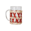 Glass Mug 10oz with Woven Sleeve,