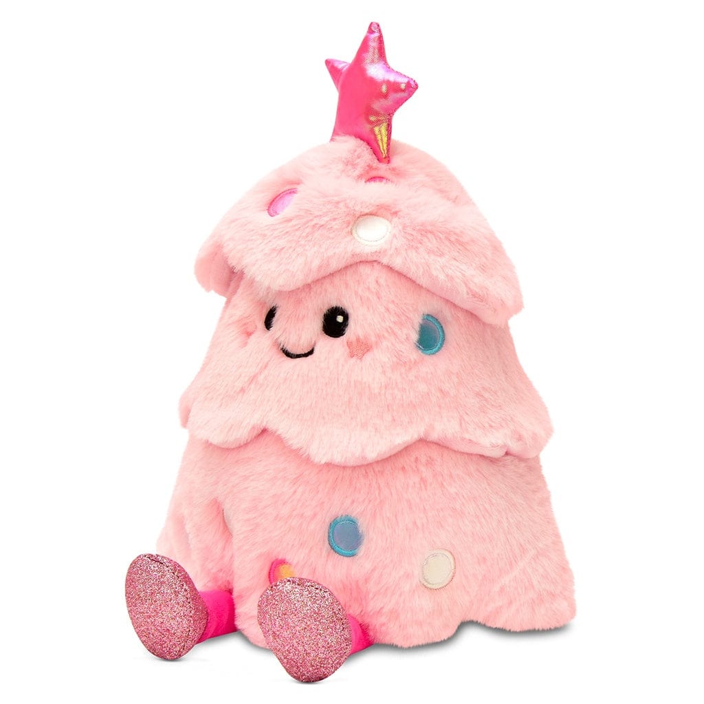 iScream iScream Glitter Pink Christmas Tree Plush - Little Miss Muffin Children & Home