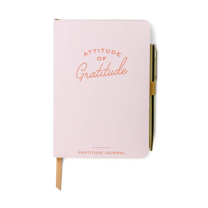 Gratitude Journal With Pen - "Attitude of Gratitude"