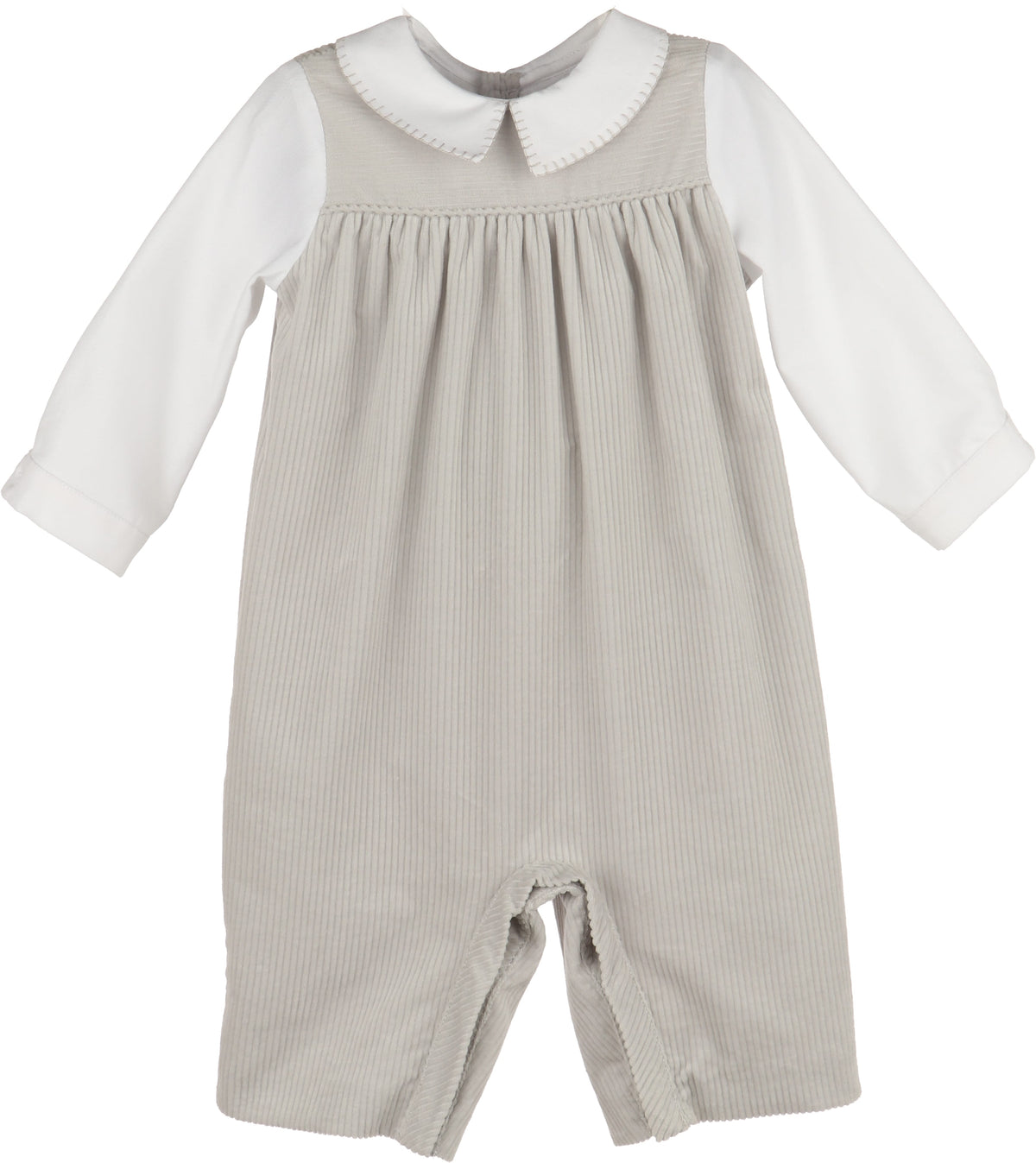 Grey Cord Boy Overall
