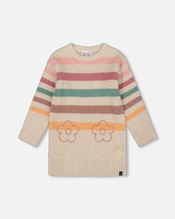 Knitted Tunic in Off White