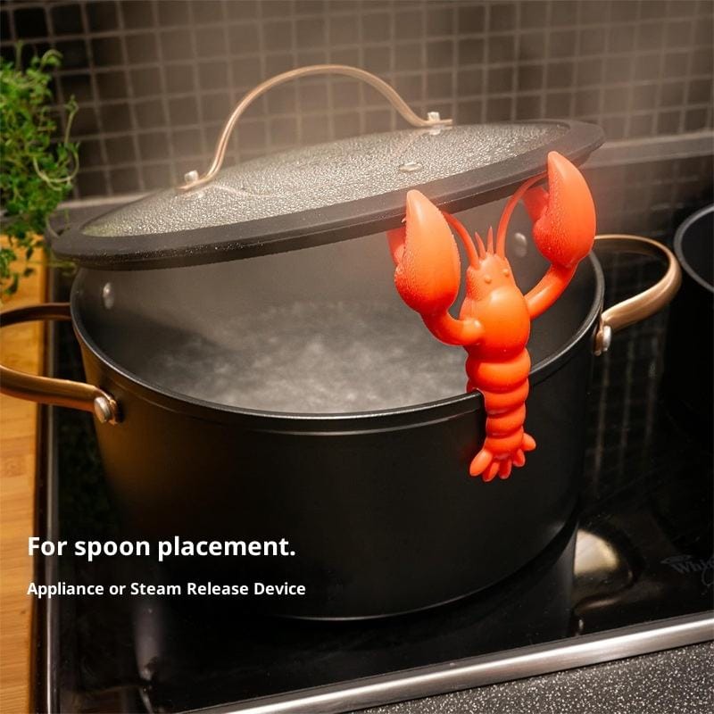 Little Miss Muffin Exclusive Silicone Crawfish Pot Clip Spoon Rest - Little Miss Muffin Children & Home