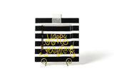 Coton Colors Company Coton Colors Company Happy Everything Black Stripe Big Square Platter - Little Miss Muffin Children & Home