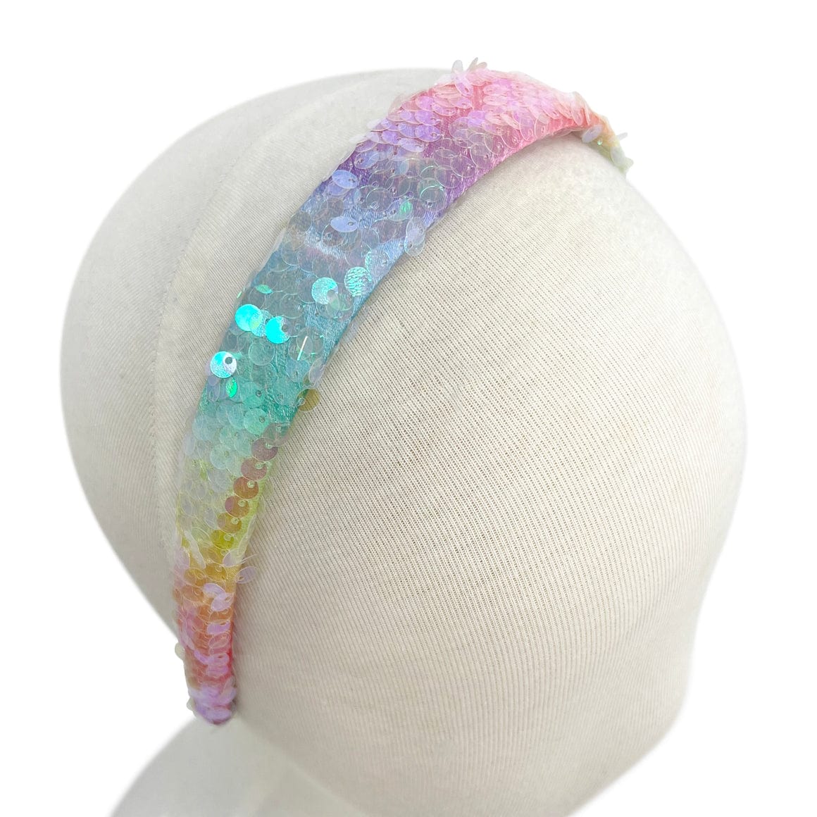 Pink Poppy Pink Poppy Unicorn Rainbow Sequin Headband - Little Miss Muffin Children & Home