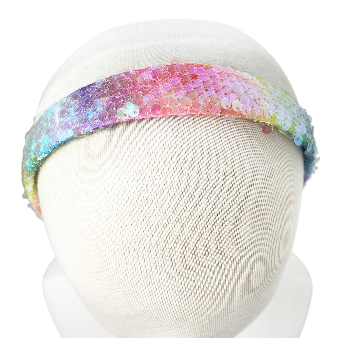 Pink Poppy Pink Poppy Unicorn Rainbow Sequin Headband - Little Miss Muffin Children & Home