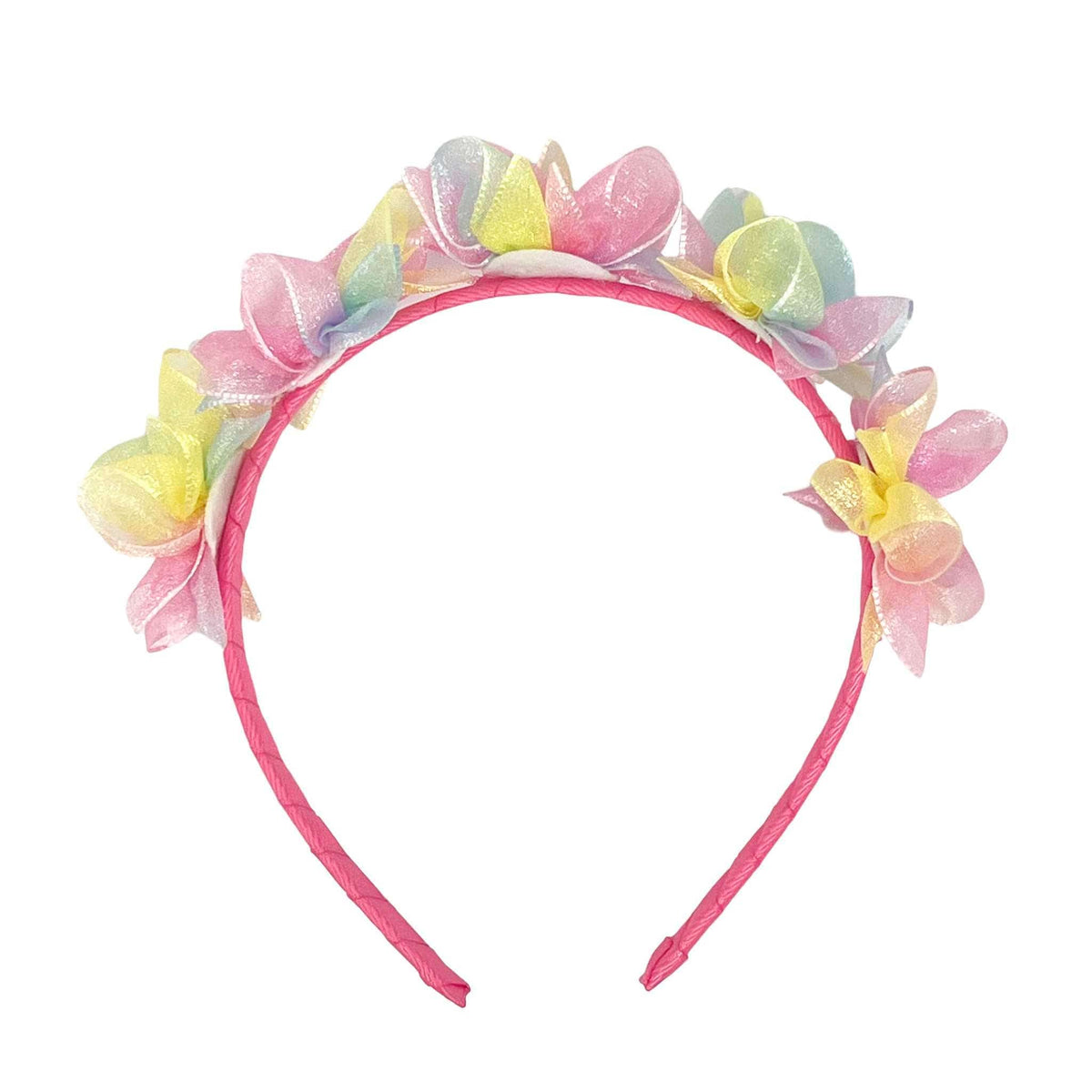 Pink Poppy Unicorn Flower Headband - Little Miss Muffin Children & Home