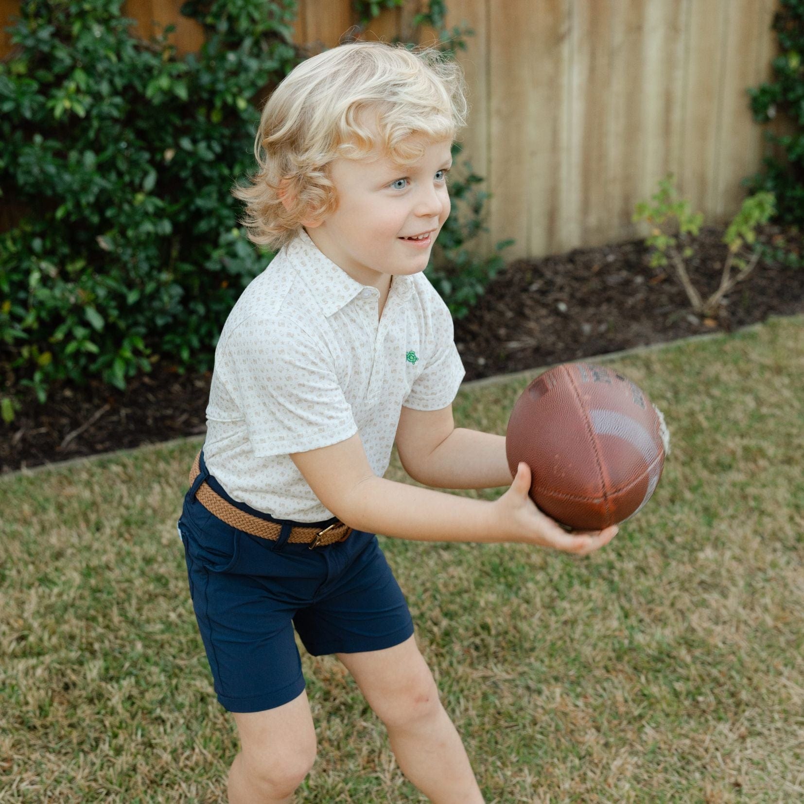 Bailey Boys Club Shorts in Navy - Little Miss Muffin Children & Home