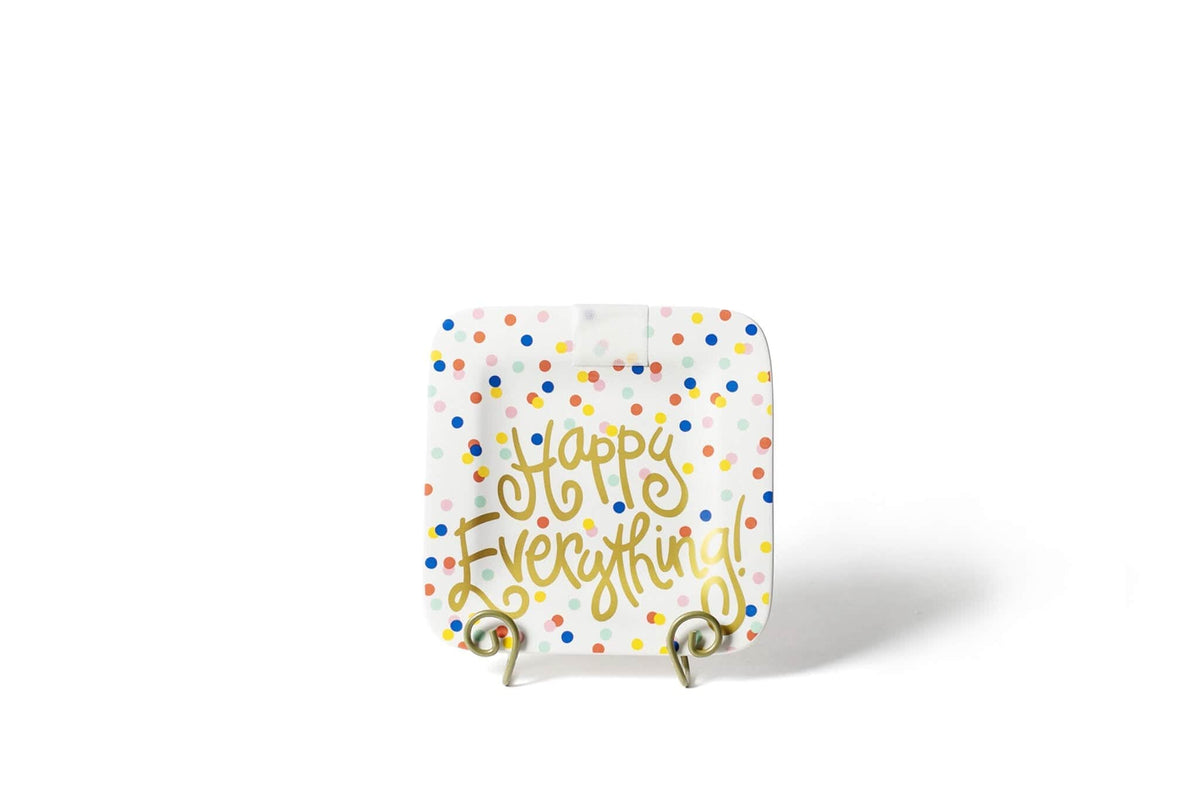 Coton Colors Company Coton Colors Company Happy Everything Happy Dot Mini Square Platter - Little Miss Muffin Children & Home