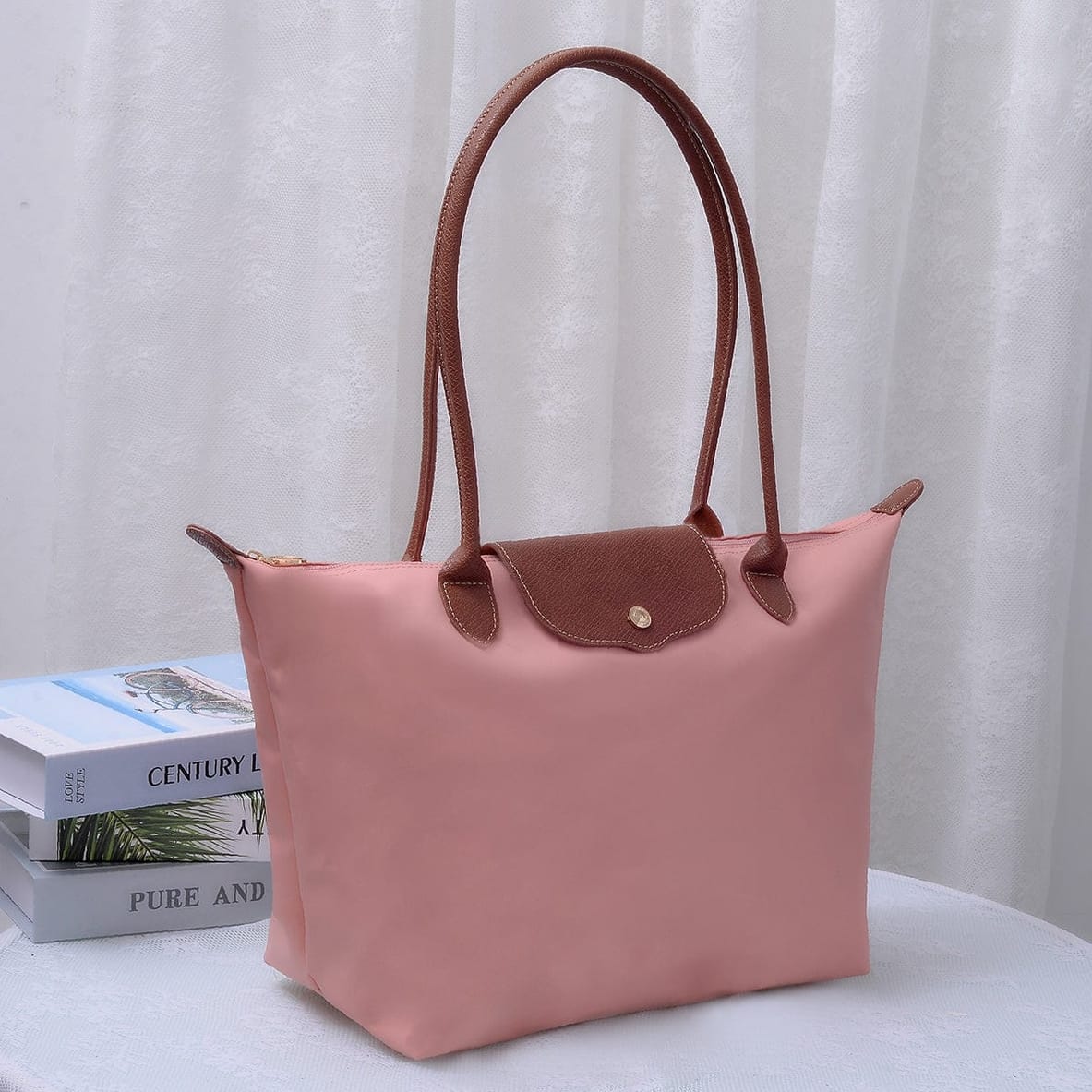 Dorian 20 Inch Nylon Tote Bag, 7 Colors Available