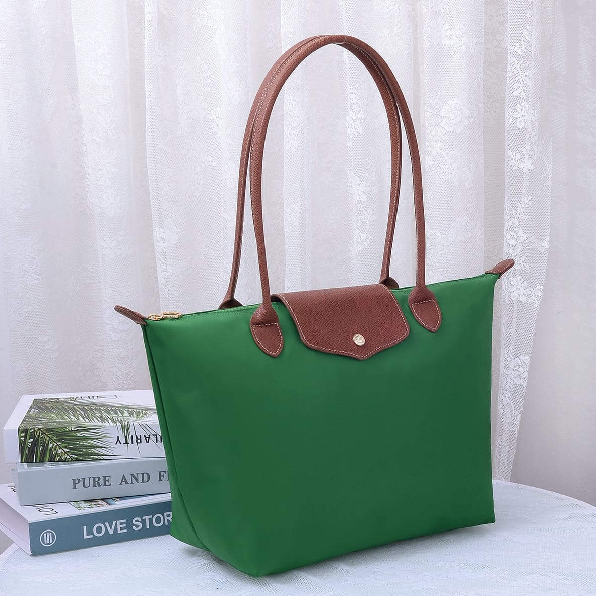 Dorian 20 Inch Nylon Tote Bag, 7 Colors Available