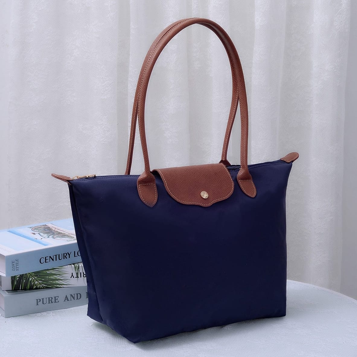 Dorian 20 Inch Nylon Tote Bag, 7 Colors Available