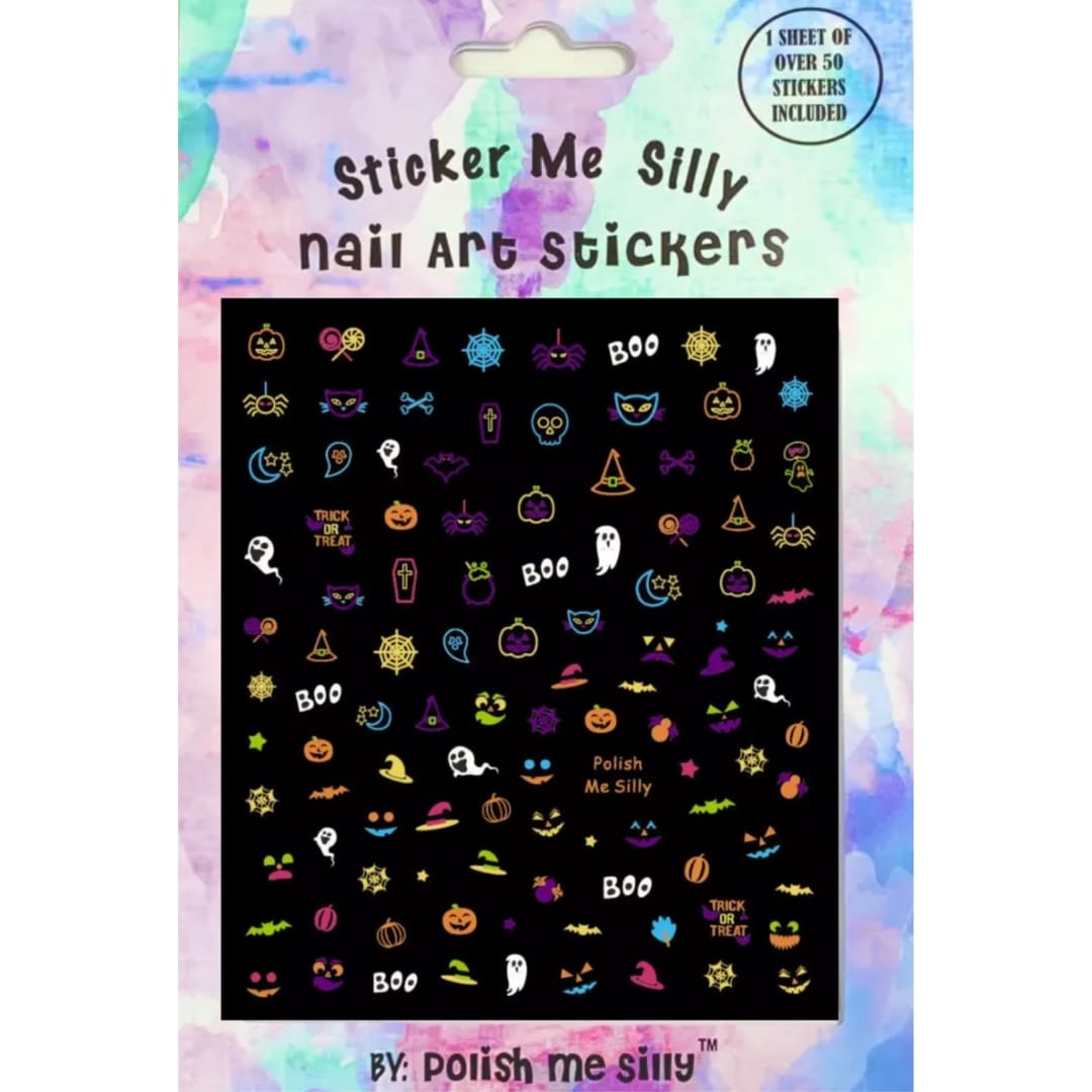 Halloween Holiday Nail Art Stickers
