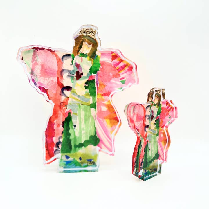 Harper Acrylic Angel Large, Glory Collection
