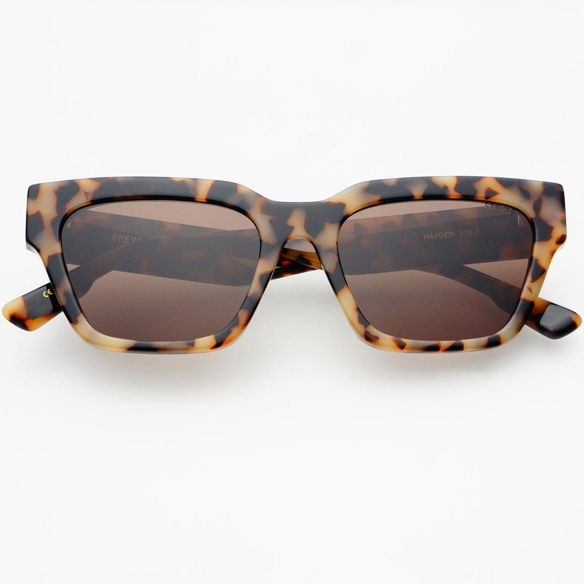 Hayden Acetate Unisex Rectangular Sunglasses