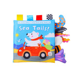 Little Miss Muffin Exclusive Little Miss Muffin Exclusive Little Baby First Play Tails Cloth Book - Little Miss Muffin Children & Home