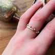 Hello Sunshine 14k Gold Fill & Sterling Silver Stackable Band Ring