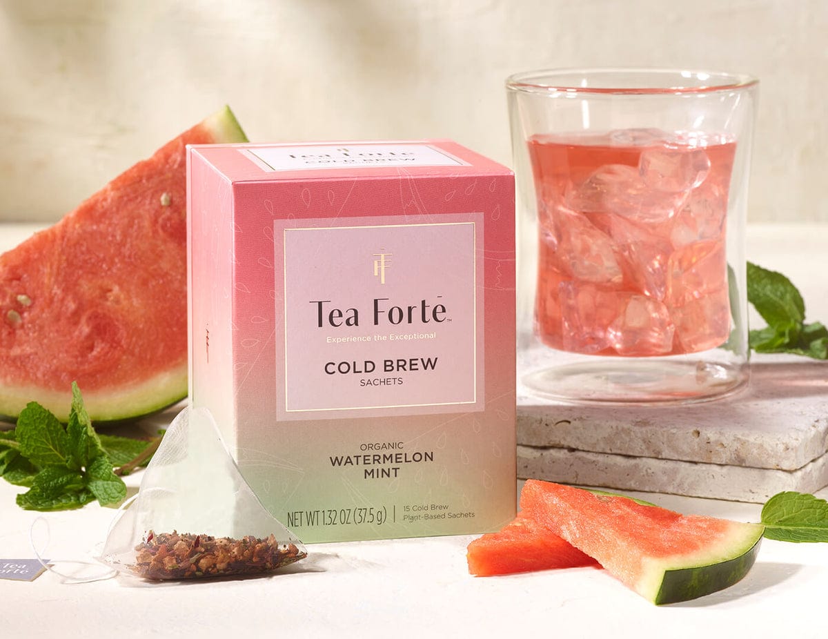 Tea Forte Tea Forte Cold Brew Watermelon Mint Tea (Box of 15) - Little Miss Muffin Children & Home