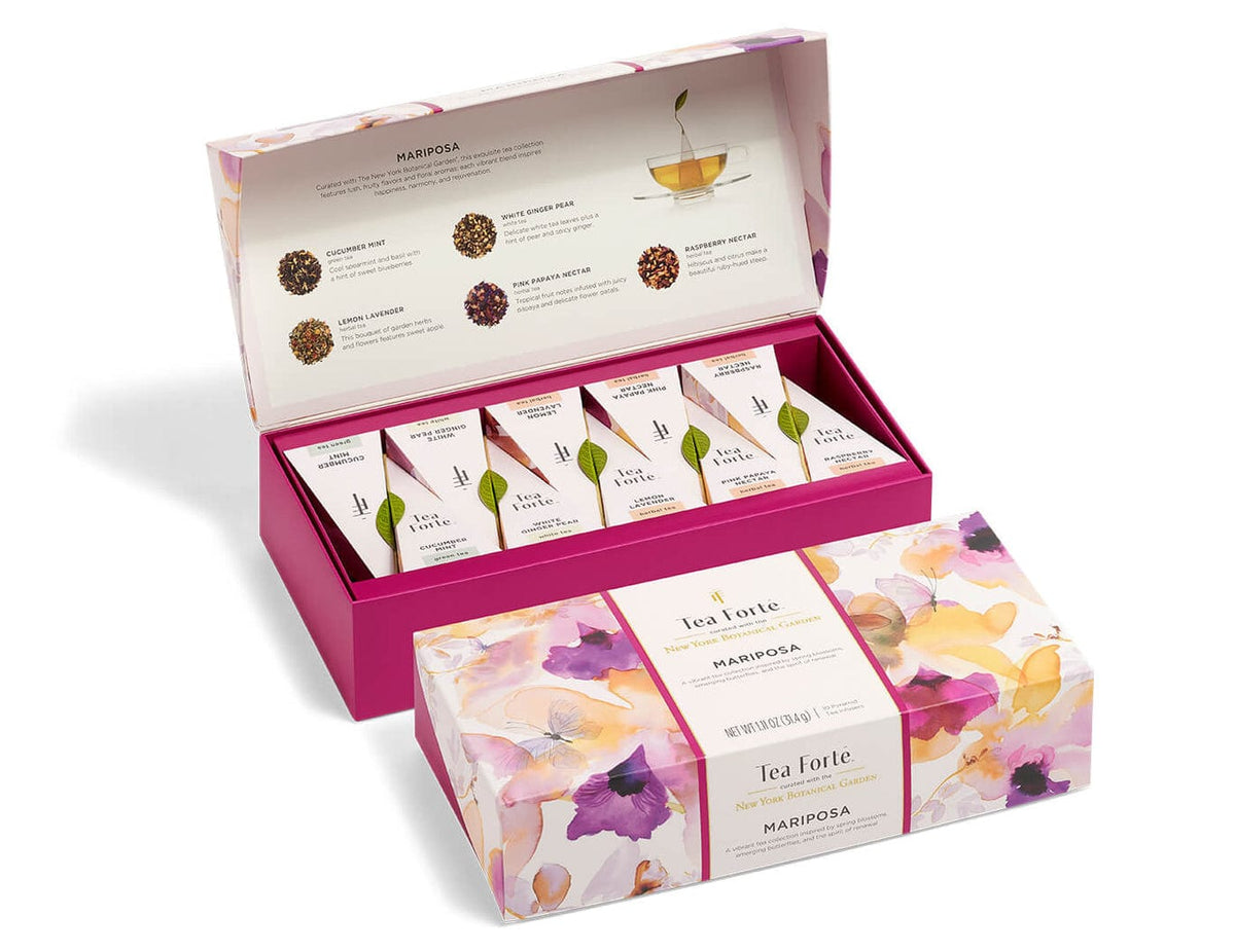 Tea Forte Tea Forte Mariposa Petite Presentation Box - Little Miss Muffin Children & Home