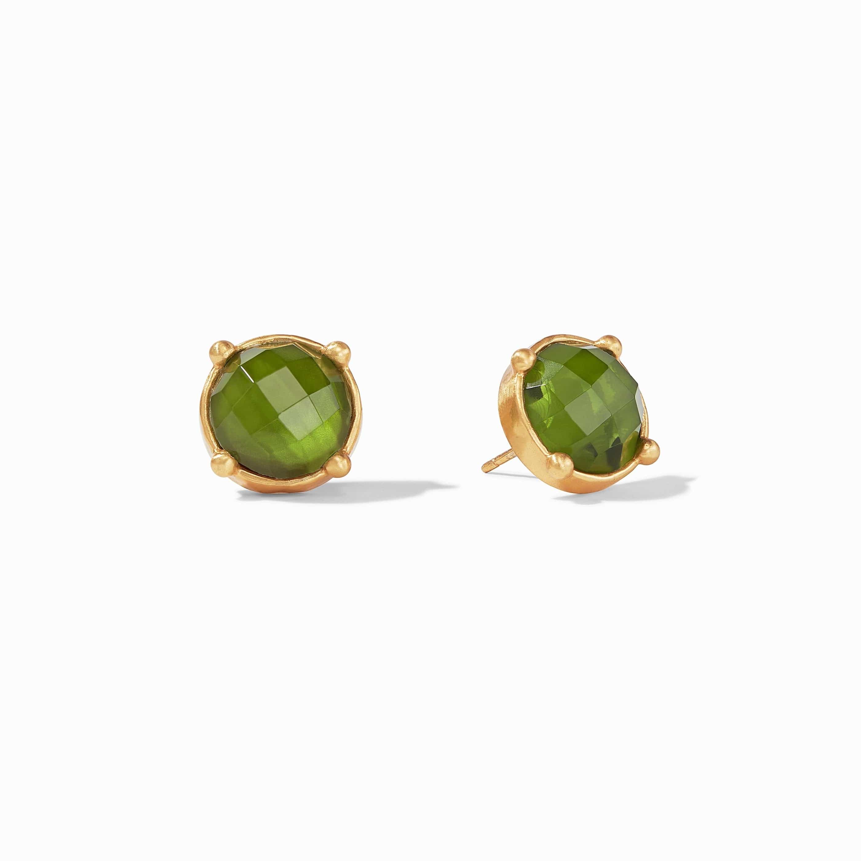 Julie Vos Honey Stud with Iridescent Palmetto Green - Little Miss Muffin Children & Home