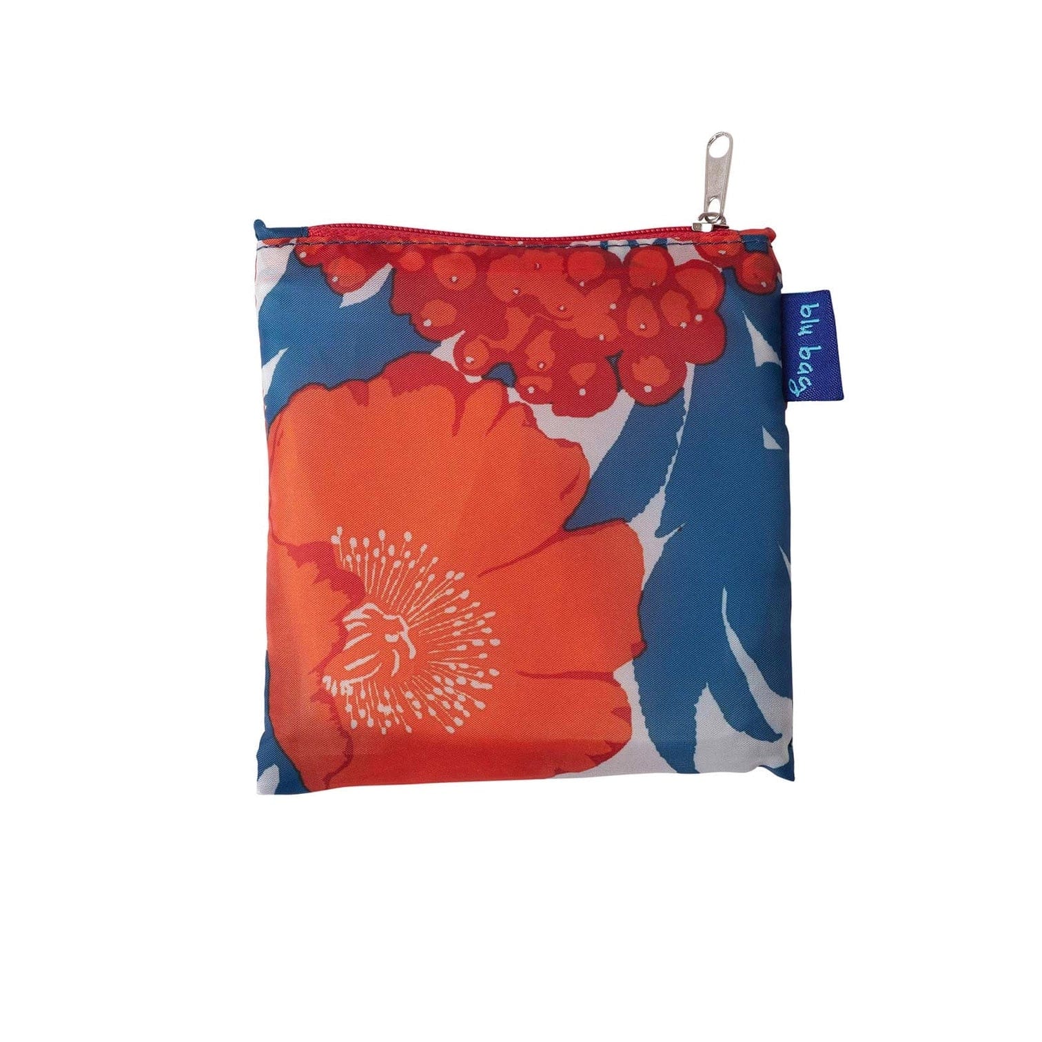 Rock Flower Paper Rock Flower Paper Icelandic Poppies blu Bag Reusable Shopper Tote - Little Miss Muffin Children & Home