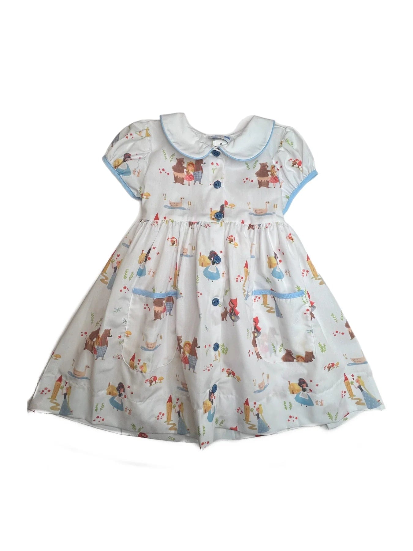 modern red riding hood dress Little Red Riding Hood Button Front Ashley Dress