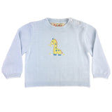 Petit Ami & Zubels Petit Ami & Zubels Baby Giraffe Lightweight Knit Sweater - Little Miss Muffin Children & Home
