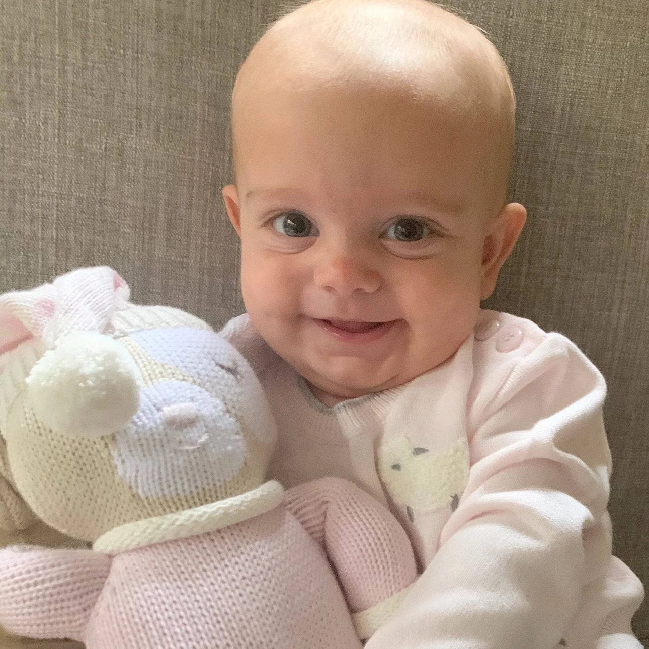 Petit Ami & Zubels Petit Ami & Zubels Puddin the Pj Puppy Knit Doll - Little Miss Muffin Children & Home