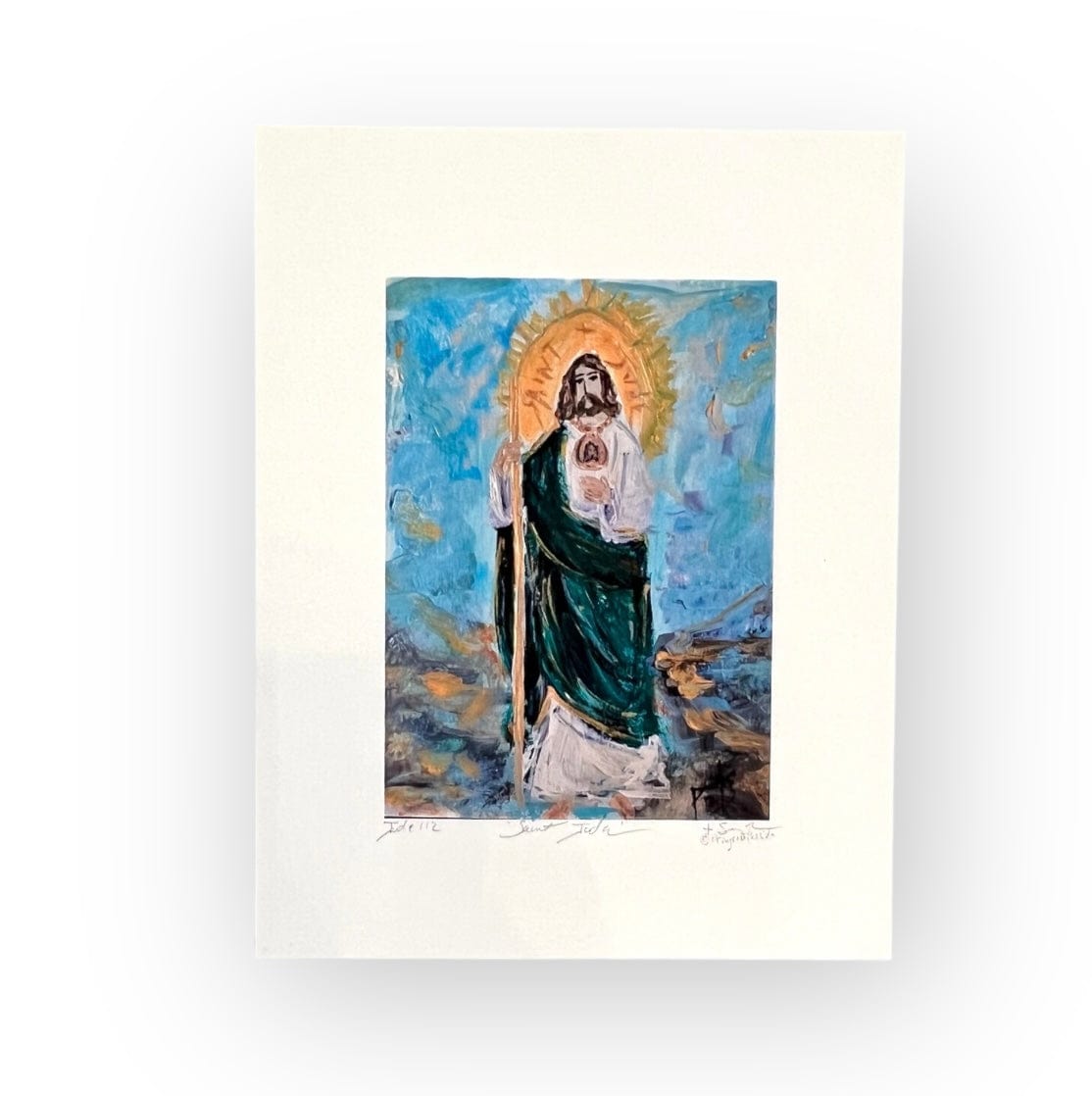 Prayers On the Side Prayers On the Side P29 St Jude Print/Notecard - Little Miss Muffin Children & Home