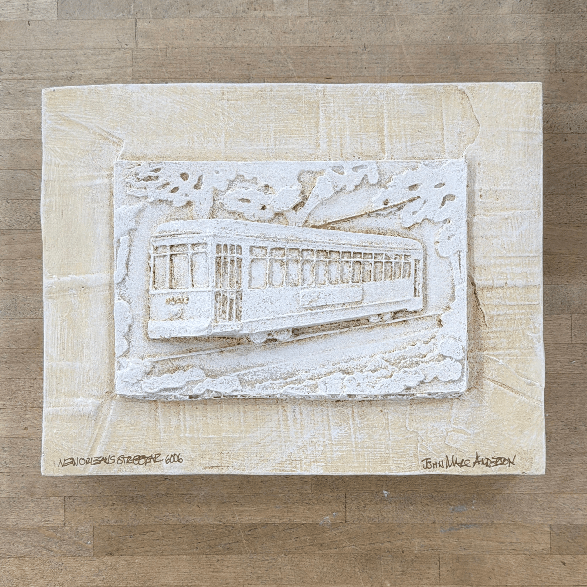 Cream Streetcar 4x6