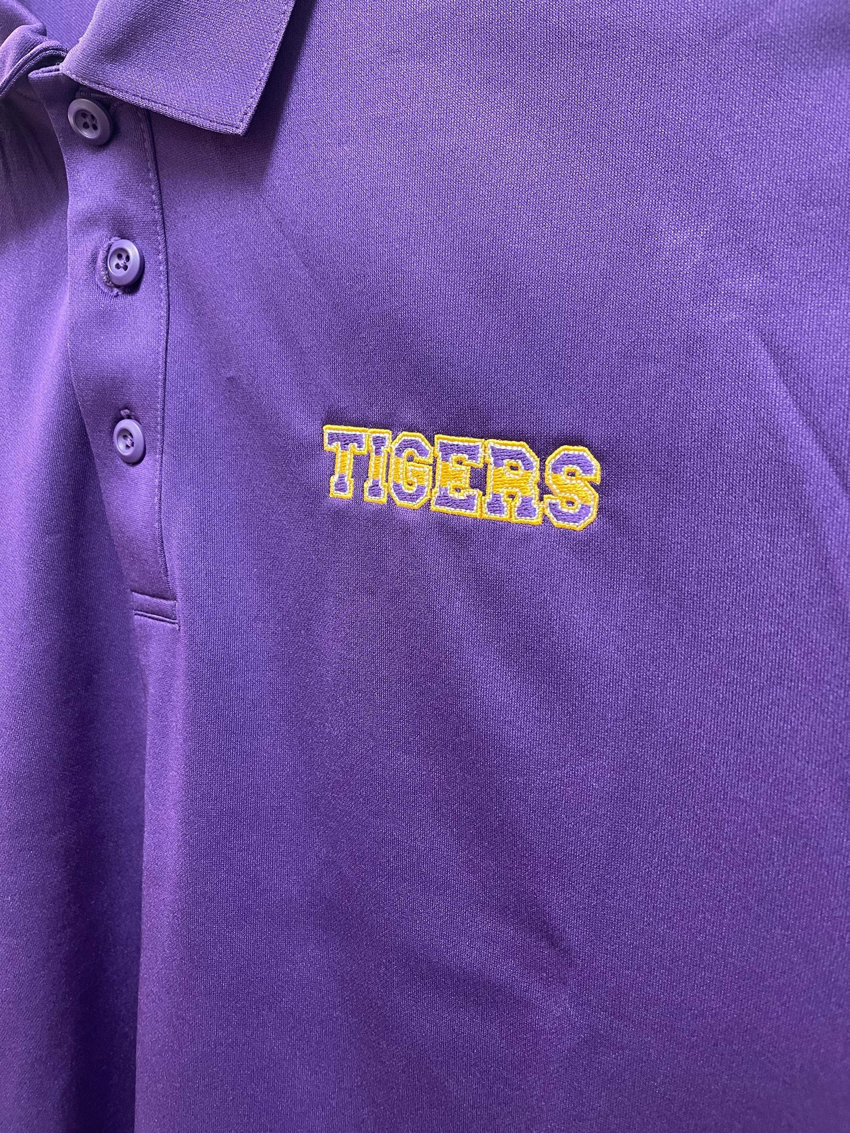 Whereable Art WHEREable Art Tigers Striped Performance Blend Polo - Little Miss Muffin Children & Home