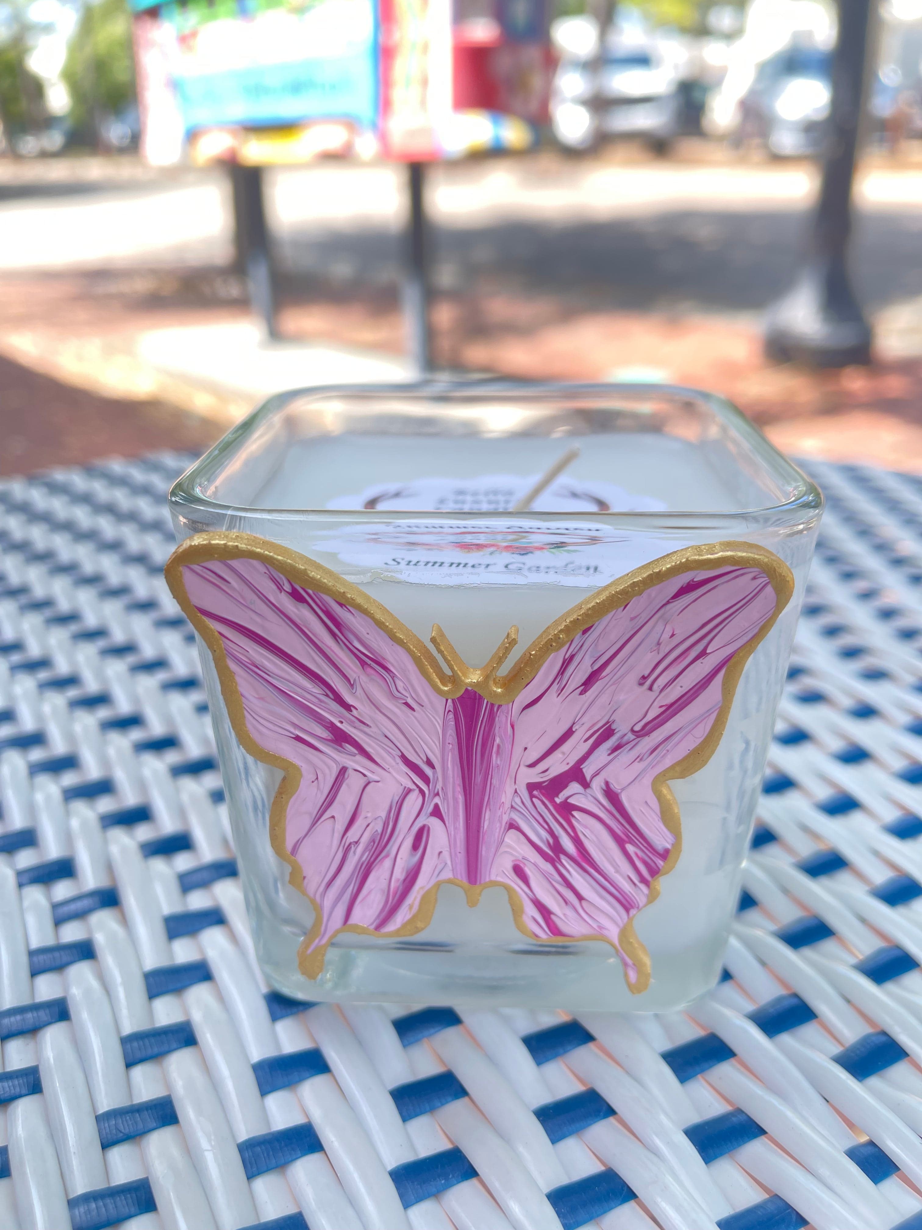 Bella Gifts To Geaux Bella Luxury Candles Summer Garden Butterfly - Little Miss Muffin Children & Home